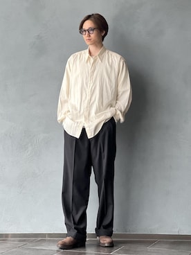 「アイテム（トップス）」を使った、kodai kanomataさん（メンズ・172cm・20代）の夏コーディネート