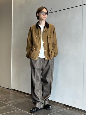 「アイテム（ブルゾン）」を使った、kodai kanomataさん（メンズ・172cm）の秋コーディネート