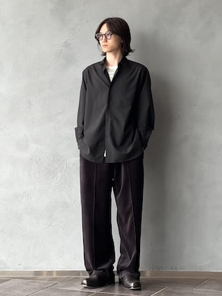 「Champion(チャンピオン)の《別注》【Champion/チャンピオン】VELOUR TRACK PANTS(その他パンツ)」を使った、kodai kanomataさん(メンズ・172cm)の秋コーディネート