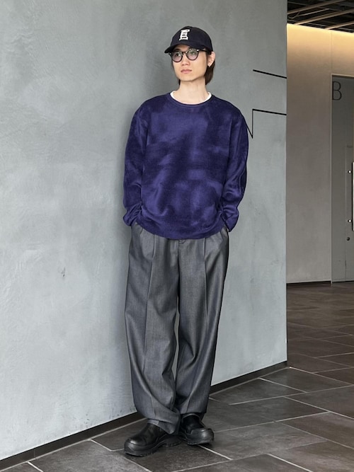 セール】モールヤーン クルーネック ニットプルオーバー（ニット