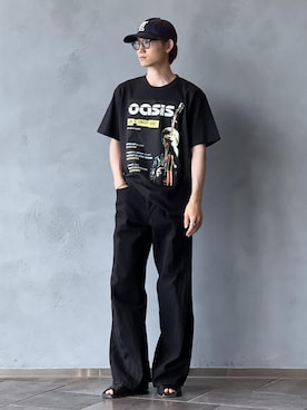 「ADAM ET ROPE'（アダムエロペ）のアイテム」を使った、kodai kanomataさん（メンズ・172cm）の夏コーディネート