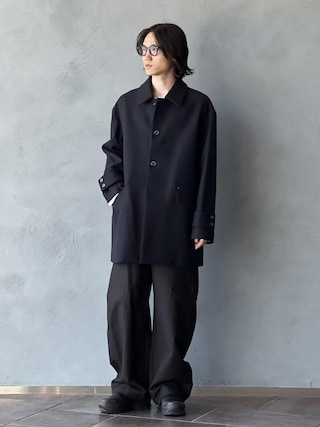 「Mackintosh(マッキントッシュ)の《別注》【MACKINTOSH/マッキントシュ】EX HUMBIE SL SHORT(その他アウター)」を使った、kodai kanomataさん(メンズ・172cm)の秋コーディネート