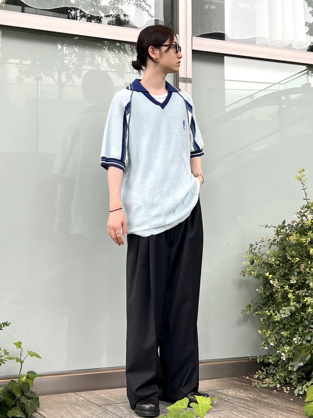 「rice nine ten、coda、ADAM ET ROPÉ、HOMME」｜kodai kanomataさん（メンズ・172cm）の夏コーディネートの1枚目の写真