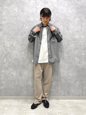 「コーディネート」｜「アイテム（モカシン/デッキシューズ）」を使った、kodai kanomataさん（メンズ・172cm）の夏コーディネート
