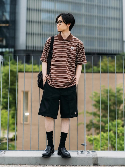 Chocomoo×ADAM ET ROPE'】刺しゅう POLO（ポロシャツ）｜ADAM ET