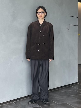 「アイテム（その他アウター）」を使った、kodai kanomataさん（メンズ・172cm・20代）の秋コーディネート