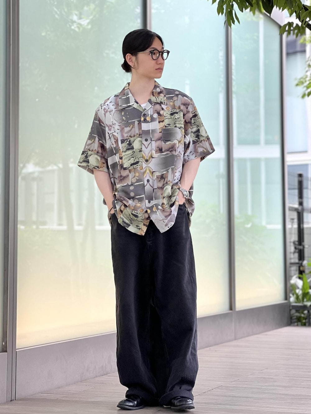 「bal、coda、ADAM ET ROPÉ、HOMME」｜kodai kanomataさん（メンズ・172cm）の春コーディネートの1枚目の写真