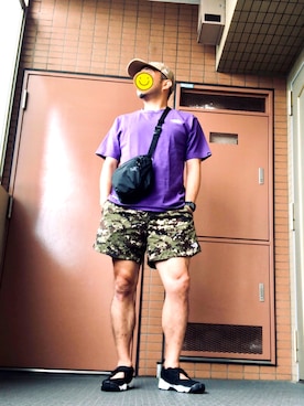 「ナイキエアリフト」｜ふくちんさん（メンズ・170cm）の夏コーディネート