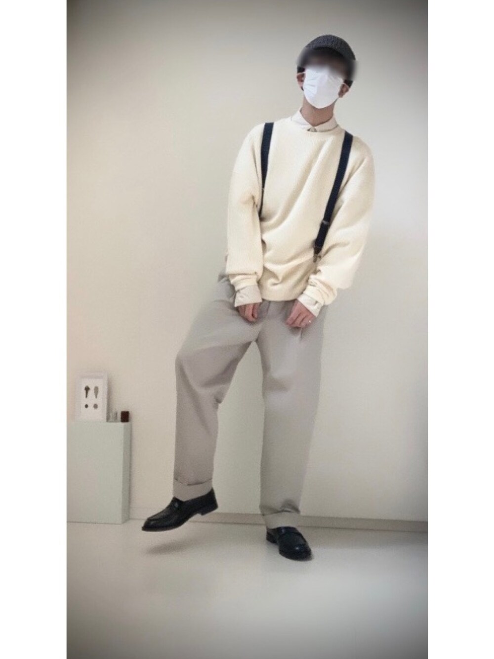 「イングランドスクール」｜「mktnのアイテム（その他、ベージュ系）」を使った、GTTDさん（メンズ・173cm）の秋コーディネートの1枚目の写真