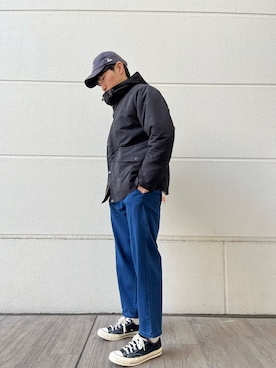 「ITEMS URBANRESEARCH（アイテムズ アーバンリサーチ）のアイテム（マウンテンパーカー）」を使った、taikiさん（メンズ・171cm）の冬コーディネート