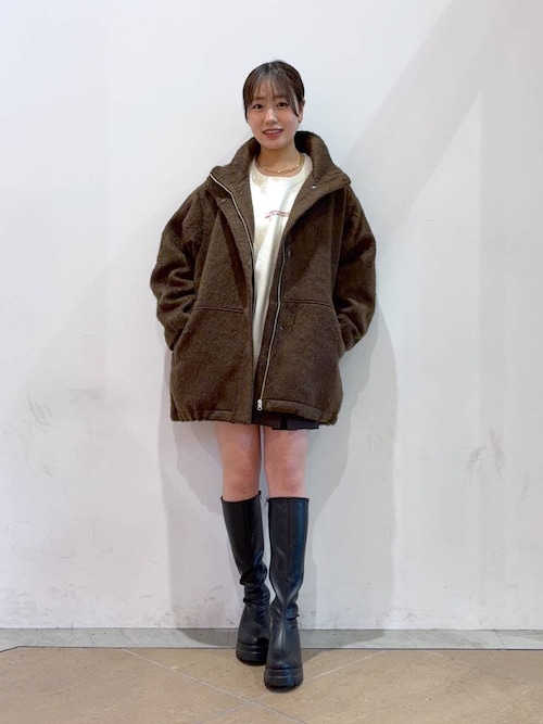 セール】シャギースタンドコート 570783（その他アウター）｜LOWRYS