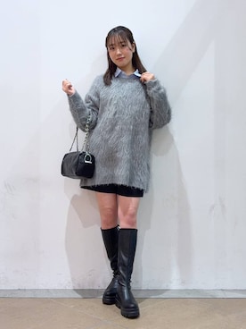 YUIさん（レディース・162cm）の冬コーディネート