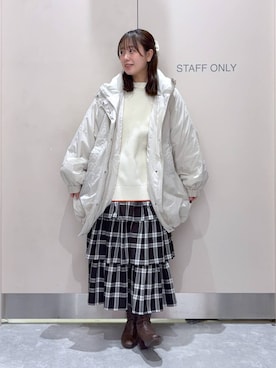 YUIさん（レディース・162cm）の冬コーディネート