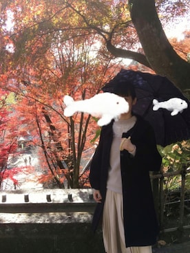 「Jocomomola（ホコモモラ）のアイテム（ジャケット/アウター）」を使った、ソノヤマさん（レディース・160cm）の夏コーディネート