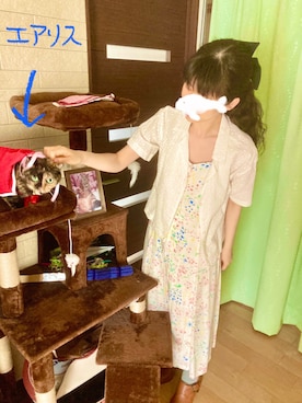 「axes femme（アクシーズファム）のアイテム（ブーツ）」を使った、ソノヤマさん（レディース・160cm）の春コーディネート