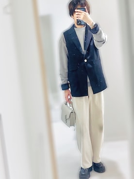 「GLOBAL WORK（グローバルワーク）のアイテム（トップス）」を使った、soy65さん（メンズ・169cm）の冬コーディネート