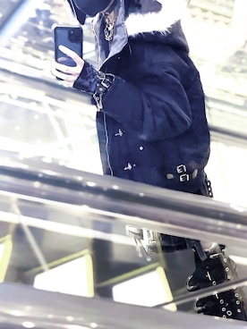 「アイテム（レッグウォーマー）」を使った、soy65さん（メンズ・169cm）の秋コーディネート