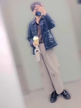 「アイテム（アクセサリー）」を使った、soy65さん（メンズ・169cm）の秋コーディネート