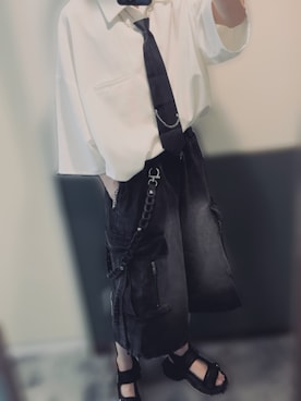 「アイテム（ネクタイ）」を使った、soy65さん（メンズ・169cm）の秋コーディネート