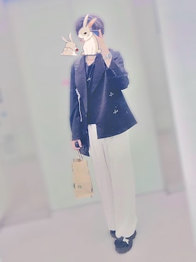 「アイテム（サンダル）」を使った、soy65さん（メンズ・169cm・20代）の秋コーディネート