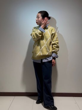 AKIRAさん（レディース・162cm）の冬コーディネート