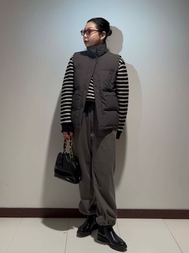 AKIRAさん（レディース・162cm）の冬コーディネート