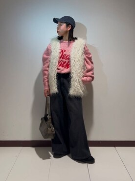 AKIRAさん（レディース・162cm）の冬コーディネート