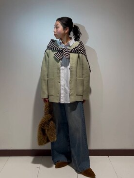 AKIRAさん（レディース・162cm）の冬コーディネート