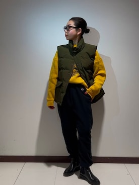 AKIRAさん（レディース・162cm）の冬コーディネート