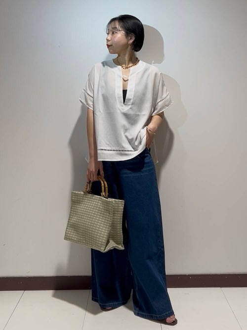 ハンカチーフデザインブラウス URBAN RESEARCH ITEMS｜ハンカチーフデザインブラウス | Rakuten