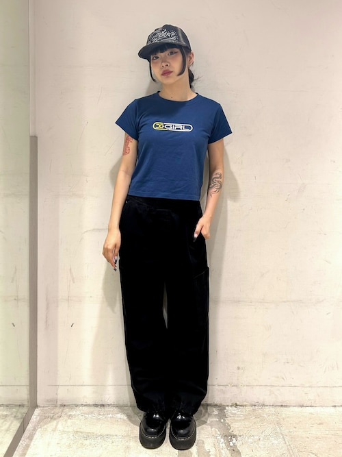 LOGO AND STAR DENIM 6PANEL CAP（キャップ）｜X-girl（エックス