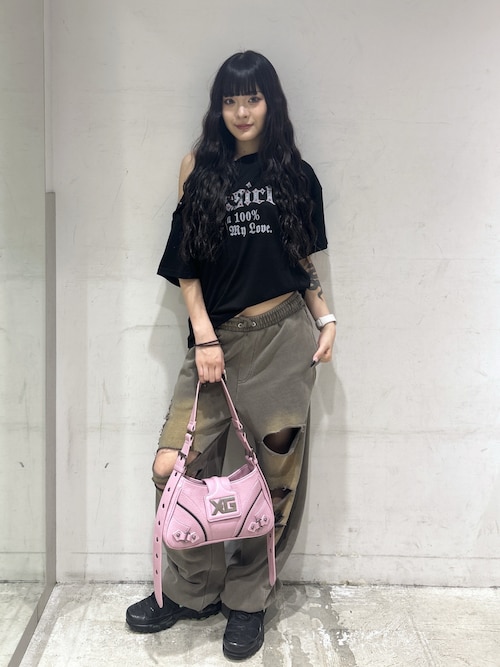 DISTRESSED SWEATPANTS（スウェットパンツ）｜X-girl（エックスガール