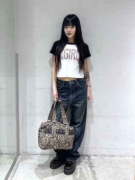 みおさん（レディース・159cm）の夏コーディネート