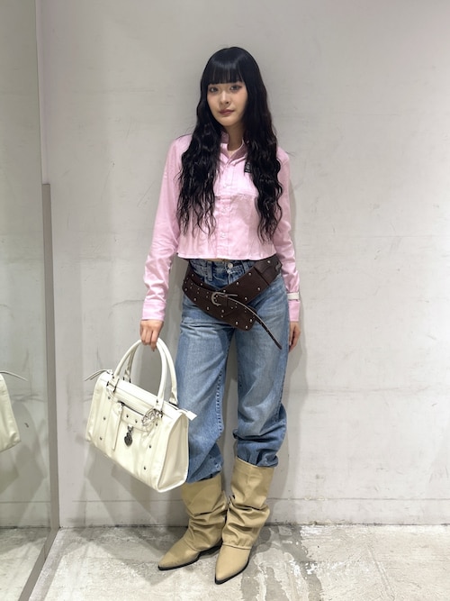 HEART PADLOCK FAUX LEATHER 2WAY BAG（ショルダーバッグ）｜X-girl