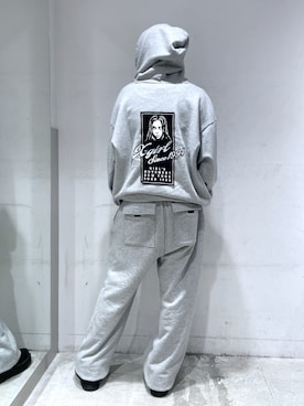 「X-girl（エックスガール）のアイテム」を使った、みおさん（レディース・159cm）の秋コーディネート