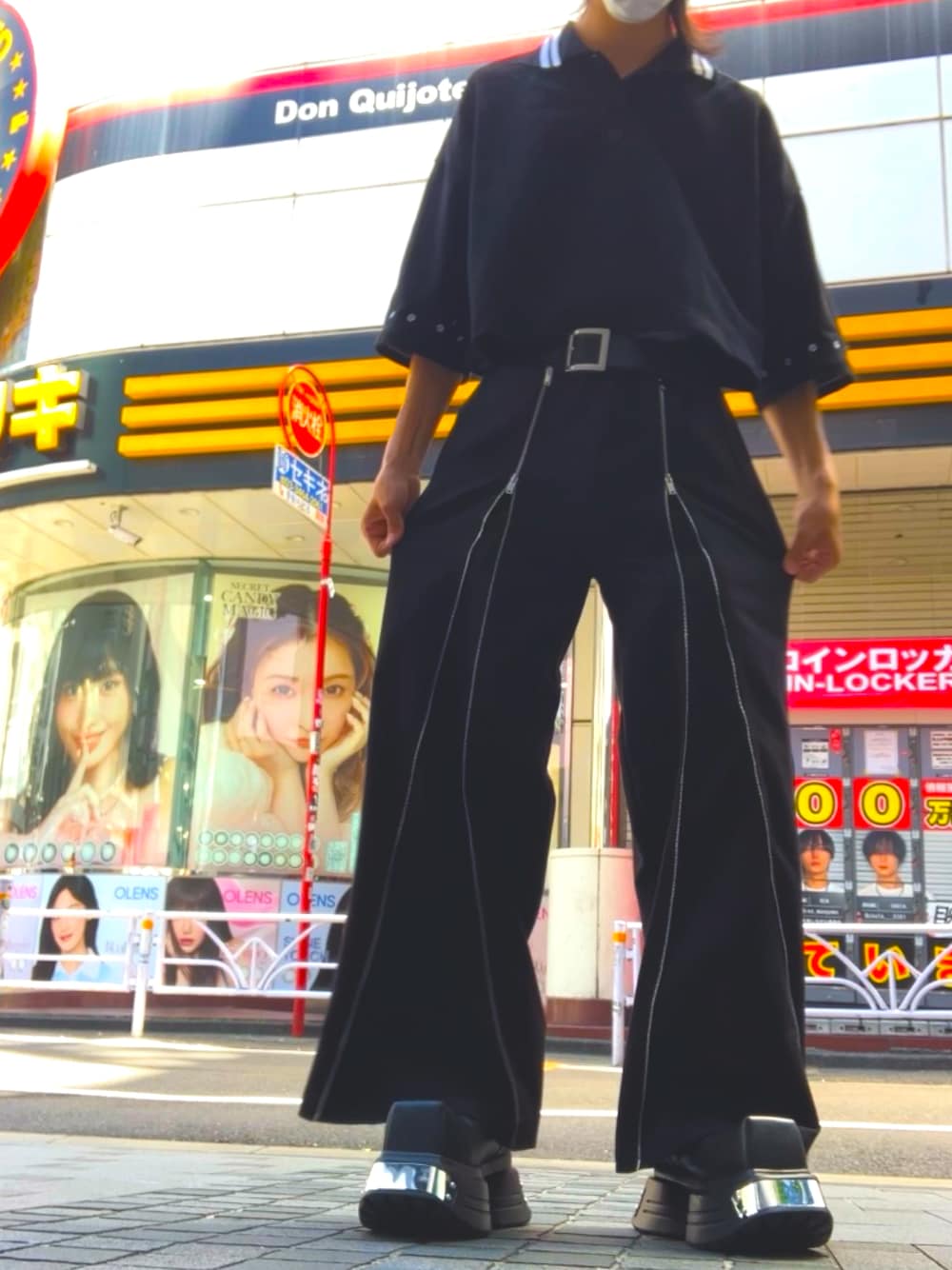 CLEL プライムTR フロントジップ ボンテージパンツ CLEL】Prime TR Front Zip Bondage Pants / プライムTR フロント