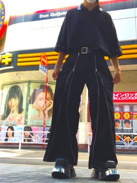 「アイテム（シューズ）」を使った、広辞さん（骨格ウェーブ・メンズ・173cm）の夏コーディネート