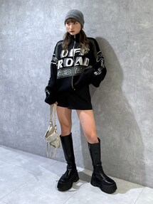 SLY（スライ）の「PLATFORM KNEE BOOTS プラットフォーム ニー ブーツ