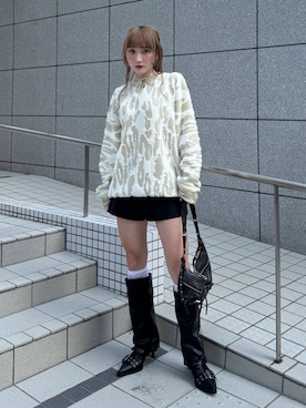 犬童南実さん（レディース・158cm）の秋コーディネート