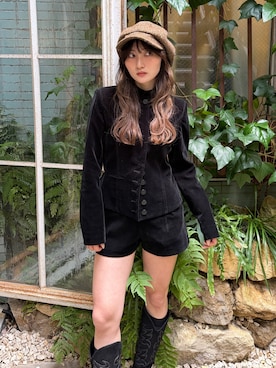 「トレンドコーデ」｜犬童南実さん（レディース・158cm）の夏コーディネート