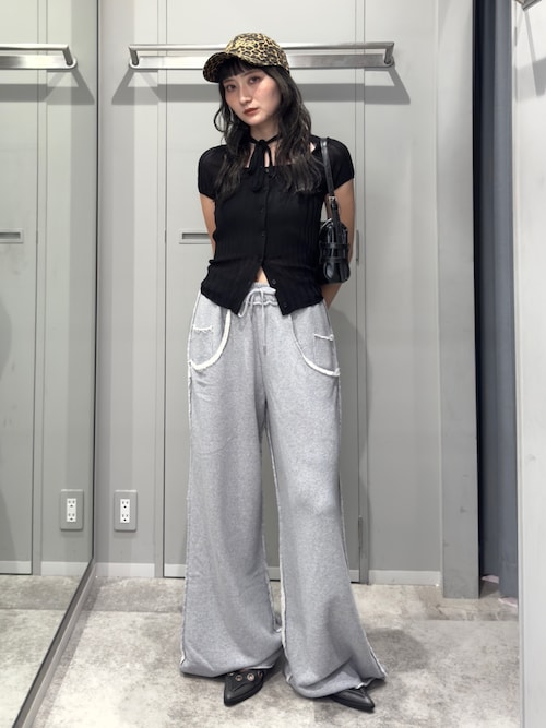 セール】CUT OUT STRAIGHT SW PT カットアウト ストレート