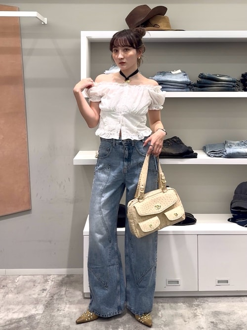 2WAY PUFF SLEEVE TOPS 2ウェイパフスリーブトップス 春服 夏服