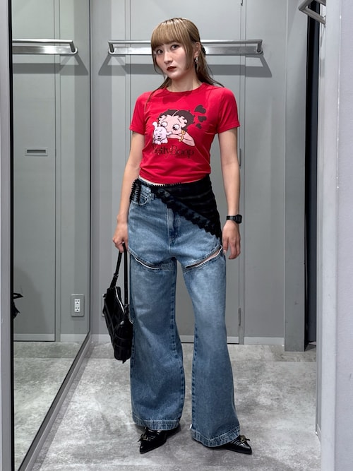 セール】J/W HOLE TUCK PT ジャスト ウエスト ホール タック