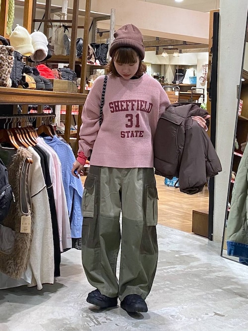 セール】リメイクライクカーゴパンツ（カーゴパンツ）｜niko and