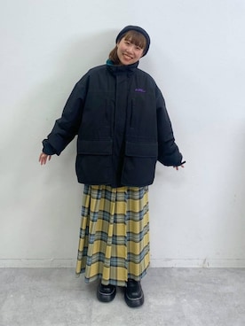 「niko and ...」｜「アイテム（ブルゾン）」を使った、いくみさん（レディース・155cm）の秋コーディネート