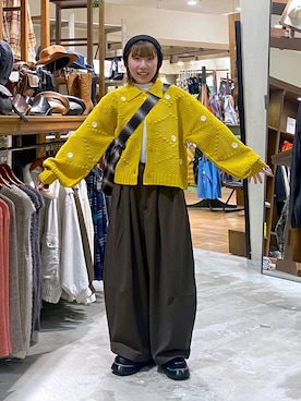 「アイテム（ドレスシューズ）」を使った、いくみさん（レディース・155cm・20代）の秋コーディネート