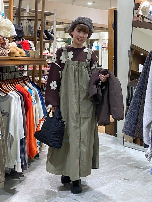 ポケットZIPジャンパースカート（ジャンパースカート）｜niko and