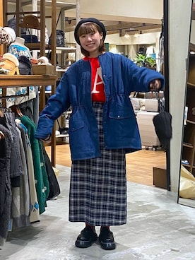 「アイテム（ドレスシューズ）」を使った、いくみさん（レディース・155cm・20代）の秋コーディネート