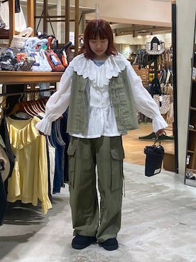 いくみさん（レディース・155cm）の春コーディネート