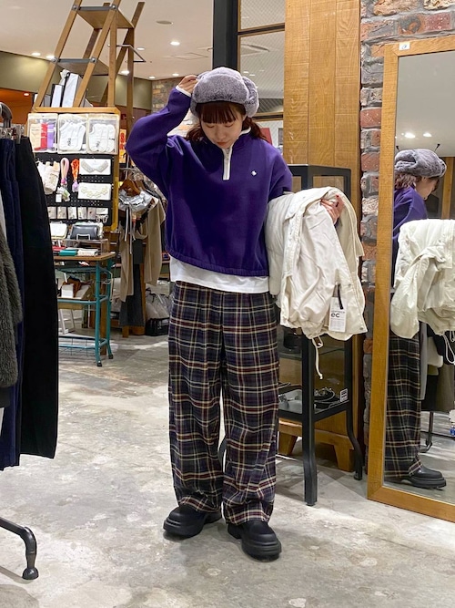 セール】【POLO BCS(ポロ・ビーシーエス)】ハーフZIPスウェット